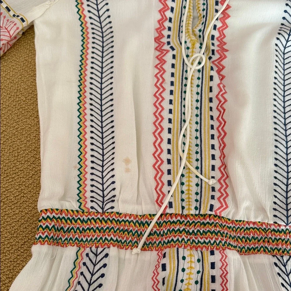 Alice + Olivia Colorful Embroidered Dress, size 6 Women’s - Picture 5 of 9